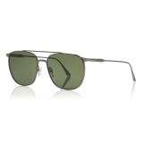 Tom Ford - Kip Sunglasses - Occhiali da Sole Quadrati in Metallo - Verde - FT0692 - Occhiali da Sole - Tom Ford Eyewear