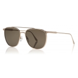 Tom Ford - Kip Sunglasses - Occhiali da Sole Quadrati in Metallo - Oro Rosa - FT0692 - Occhiali da Sole - Tom Ford Eyewear