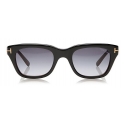 Tom Ford - Snowdon Sunglasses - Occhiali da Sole Quadrati in Acetato - Nero - FT0237 - Occhiali da Sole - Tom Ford Eyewear