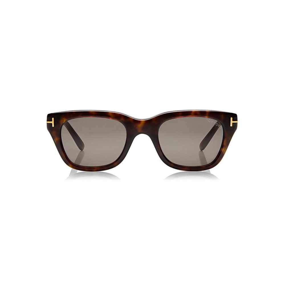 Tom Ford - Snowdon Sunglasses - Squared Acetate Sunglasses - Dark Havana -  FT0237 - Sunglasses - Tom Ford Eyewear - Avvenice