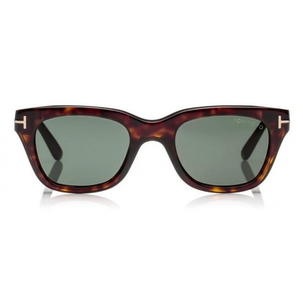 Tom Ford - Snowdon Sunglasses - Occhiali da Sole Quadrati in Acetato - Havana - FT0237 - Occhiali da Sole - Tom Ford Eyewear