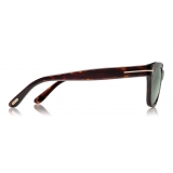 Tom Ford - Snowdon Sunglasses - Occhiali da Sole Quadrati in Acetato - Havana - FT0237 - Occhiali da Sole - Tom Ford Eyewear