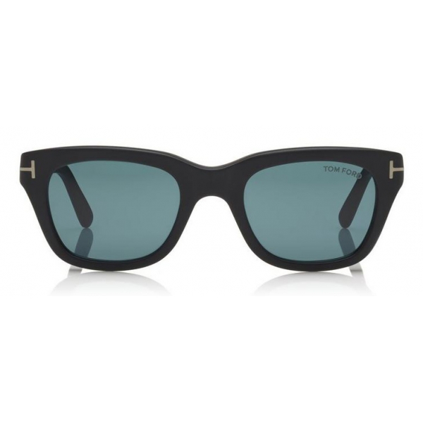 Tom Ford - Snowdon Sunglasses - Occhiali da Sole Quadrati in Acetato - Nero Opaco - FT0237 - Occhiali da Sole - Tom Ford Eyewear