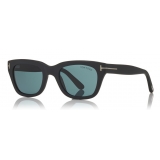 Tom Ford - Snowdon Sunglasses - Occhiali da Sole Quadrati in Acetato - Nero Opaco - FT0237 - Occhiali da Sole - Tom Ford Eyewear