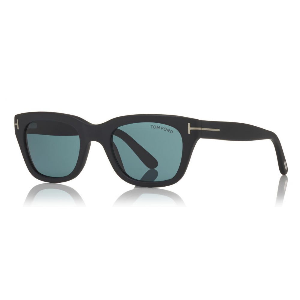 Ford Snowdon Sunglasses - Squared Acetate Sunglasses - Matte Black - FT0237 - Sunglasses - Ford Eyewear - Avvenice