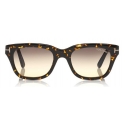 Tom Ford - Snowdon Sunglasses - Occhiali da Sole Quadrati - Avana Tartaruga - FT0237 - Occhiali da Sole - Tom Ford Eyewear