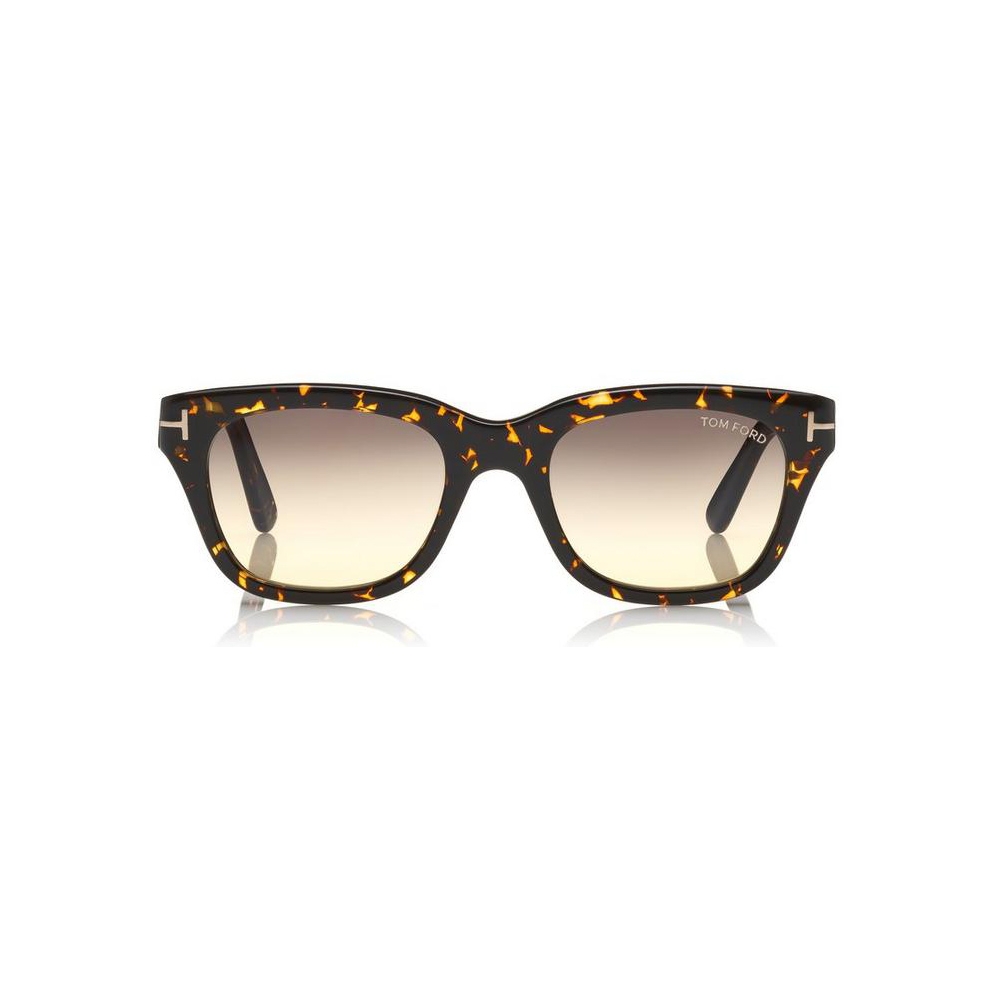 Tom Ford - Snowdon Sunglasses - Squared Acetate Sunglasses - Tortoise Havana  - FT0237 - Sunglasses - Tom Ford Eyewear - Avvenice