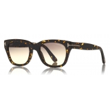 Tom Ford - Snowdon Sunglasses - Occhiali da Sole Quadrati - Avana Tartaruga - FT0237 - Occhiali da Sole - Tom Ford Eyewear