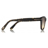 Tom Ford - Snowdon Sunglasses - Occhiali da Sole Quadrati - Avana Tartaruga - FT0237 - Occhiali da Sole - Tom Ford Eyewear