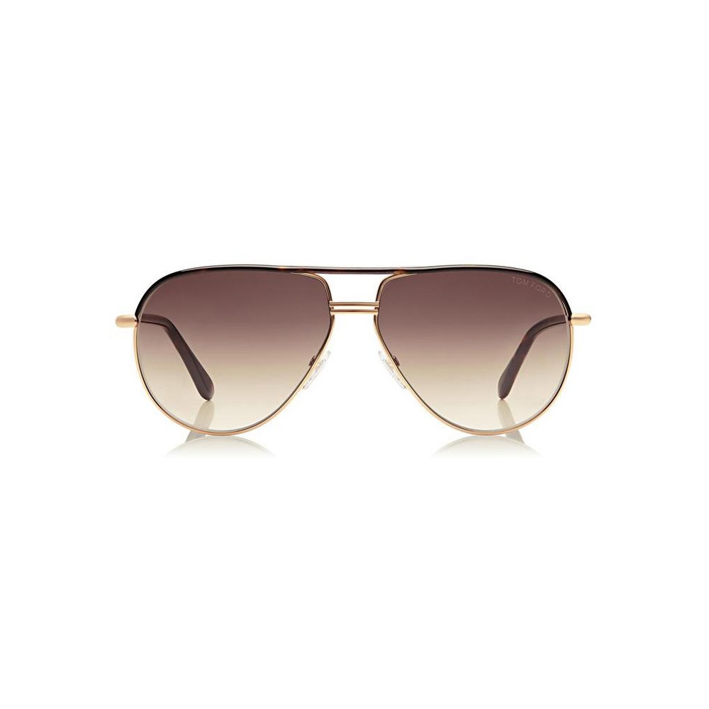 Tom Ford - Cole Aviator Sunglasses - Aviator Sunglasses - Dark Havana Brown  - FT0285 - Sunglasses - Tom Ford Eyewear - Avvenice