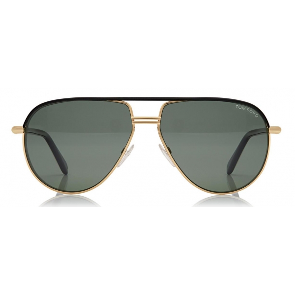 Tom Ford - Cole Aviator Polarized Sunglasses - Aviator Sunglasses - Shiny Black - FT0285P - Sunglasses - Tom Ford Eyewear