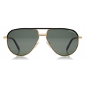 Tom Ford - Cole Aviator Polarized Sunglasses - Aviator Sunglasses - Shiny Black - FT0285P - Sunglasses - Tom Ford Eyewear