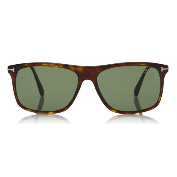 Tom Ford - Max Polarized Sunglasses - Occhiali da Sole Quadrati - Avana Scuro - FT0588-P - Occhiali da Sole - Tom Ford Eyewear