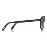 Tom Ford - Ivan Sunglasses - Occhiali da Sole Stile Rotondi in Acetato - Nero - FT0675 - Occhiali da Sole - Tom Ford Eyewear