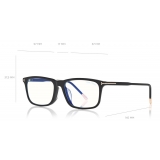 Tom Ford - Blue Block Square Optical Glasses - Square Optical Glasses - Black - FT5646-D-B - Optical Glasses - Tom Ford Eyewear