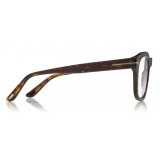 Tom Ford - Blue Block Optical Glasses - Square Optical Glasses - Dark Havana - FT5542-B - Optical Glasses - Tom Ford Eyewear