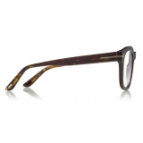 Tom Ford - Square Optical Glasses - Occhiali da Vista Quadrati - Avana Scuro - FT5542-B - Occhiali da Vista - Tom Ford Eyewear