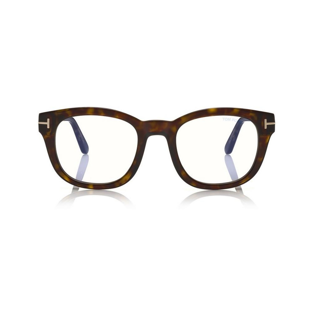 Tom Ford - Blue Block Optical Glasses - Square Optical Glasses - Dark  Havana - FT5542-B - Optical Glasses - Tom Ford Eyewear - Avvenice
