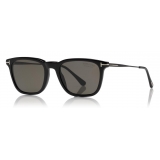 Tom Ford - Polarized Arnaud Sunglasses - Occhiali da Sole Stile Quadrati - Nero - FT0625-P - Occhiali da Sole - Tom Ford Eyewear