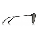 Tom Ford - Polarized Arnaud Sunglasses - Occhiali da Sole Stile Quadrati - Nero - FT0625-P - Occhiali da Sole - Tom Ford Eyewear