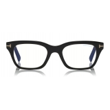 Tom Ford - Blue Block Optical Glasses - Occhiali da Vista Quadrati - Nero - FT5536-B - Occhiali da Vista - Tom Ford Eyewear