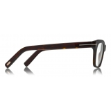 Tom Ford - Blue Block Optical Glasses - Square Optical Glasses - Dark Havana - FT5536-B - Optical Glasses - Tom Ford Eyewear