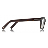 Tom Ford - Optical Glasses - Occhiali da Vista Quadrati - Avana Scuro - FT5536-B - Occhiali da Vista - Tom Ford Eyewear