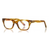 Tom Ford - Optical Glasses - Occhiali da Vista Quadrati - Miele di Opale - FT5536-B - Occhiali da Vista - Tom Ford Eyewear