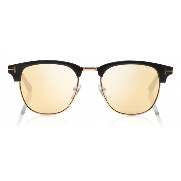 Tom Ford - Tom N.17 Sunglasses - Occhiali da Sole Stile Quadrati - Nero - FT0705-P - Occhiali da Sole - Tom Ford Eyewear