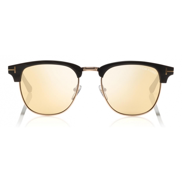 Tom Ford - Tom  Sunglasses - Square Style Sunglasses - Black - FT0705-P  - Sunglasses - Tom Ford Eyewear - Avvenice