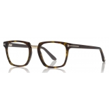 Tom Ford - Optical Glasses - Square Acetate Optical Glasses - Dark Havana - FT5523-B - Optical Glasses - Tom Ford Eyewear