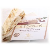Vincente Delicacies - Soft Nougat Bar with Sicilian Almonds - in Opal Ribbon Flow-Pack