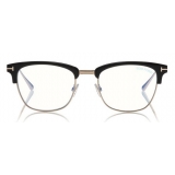 Tom Ford - Blue Block Optical Glasses - Occhiali da Vista Quadrati - Nero - FT5590-F-B - Occhiali da Vista - Tom Ford Eyewear