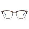 Tom Ford - Blue Block Optical Glasses - Square Optical Glasses - Dark Havana - FT5590-F-B - Optical Glasses - Tom Ford Eyewear