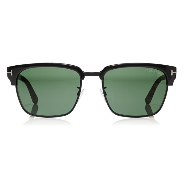 Tom Ford - River Vintage Square Sunglasses - Occhiali da Sole Quadrati - Nero - FT0367 - Occhiali da Sole - Tom Ford Eyewear