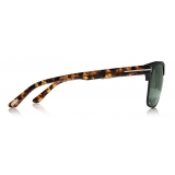 Tom Ford - River Vintage Square Sunglasses - Occhiali da Sole Quadrati - Nero - FT0367 - Occhiali da Sole - Tom Ford Eyewear