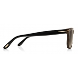 Tom Ford - Leo Square Sunglasses - Occhiali da Sole Quadrati - Legno Marroni - FT0336 - Occhiali da Sole - Tom Ford Eyewear