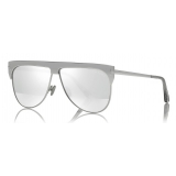 Tom Ford - Winter Gold Plated Sunglasses - Pilot Style Sunglasses - White Gold - FT0707 - Sunglasses - Tom Ford Eyewear