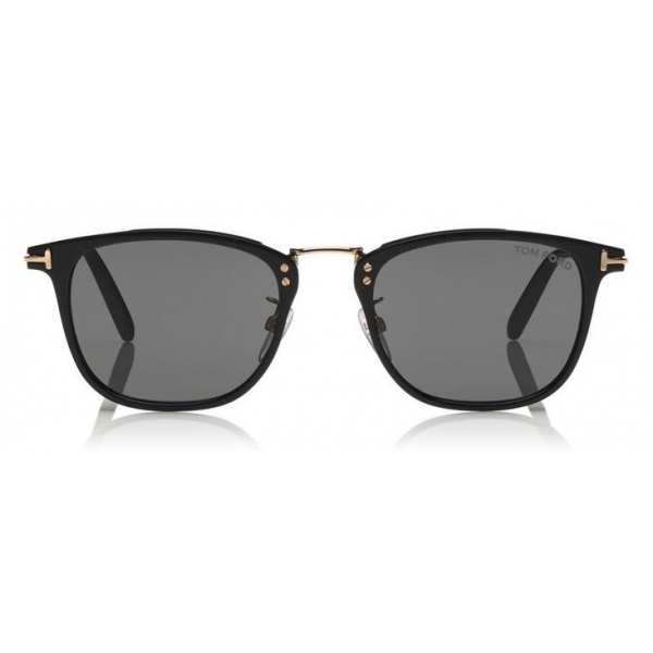 Tom Ford - Beau Sunglasses - Occhiali da Sole Quadrati in Acetato - Nero - FT0672 - Occhiali da Sole - Tom Ford Eyewear