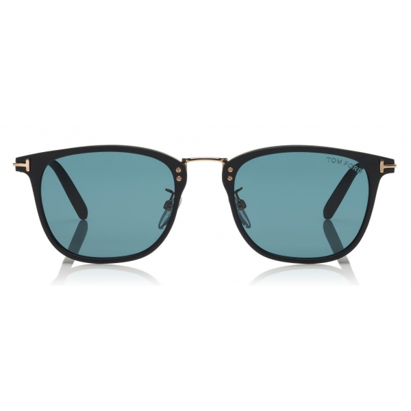 Tom Ford - Beau Sunglasses - Occhiali da Sole Quadrati - Grigio Trasparente - FT0672 - Occhiali da Sole - Tom Ford Eyewear