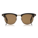 Tom Ford - Laurent Sunglasses - Occhiali da Sole Quadrati - Marroni - FT0623 - Occhiali da Sole - Tom Ford Eyewear