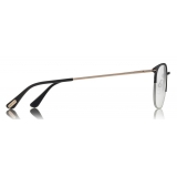 Tom Ford - Metal Optical Glasses - Square Metal Optical Glasses - Black - FT5452 - Optical Glasses - Tom Ford Eyewear