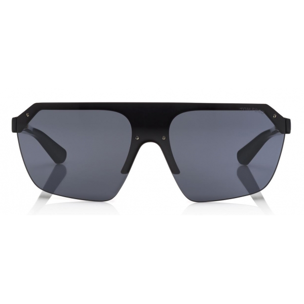 Tom Ford - Razor Sunglasses - Mask Shape Sunglasses - Black - FT0797 ...