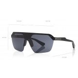 Tom Ford - Razor Sunglasses - Occhiali da Sole Forma di Maschera - Nero - FT0797 - Occhiali da Sole - Tom Ford Eyewear