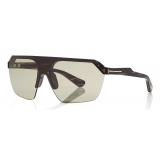 Tom Ford - Razor Sunglasses - Occhiali da Sole Forma di Maschera - Avana Rossa - FT0797 - Occhiali da Sole - Tom Ford Eyewear