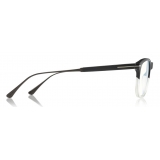 Tom Ford - Blue Block Optical Glasses - Occhiali Quadrati - Nero Cristallo - FT5589-B - Occhiali da Vista - Tom Ford Eyewear