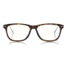 Tom Ford - Blue Block Optical Glasses - Occhiali Quadrati - Avana Scuro - FT5589-B - Occhiali da Vista - Tom Ford Eyewear