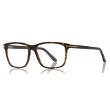 Tom Ford - Blue Block Optical Glasses - Occhiali Quadrati - Avana Scuro - FT5479-B - Occhiali da Vista - Tom Ford Eyewear