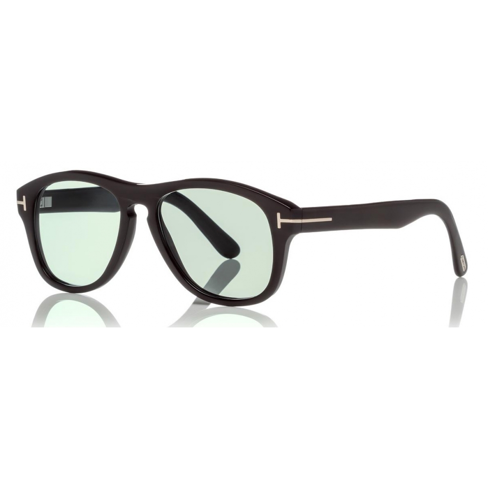 Tom Ford - Tom  Sunglasses - Real Buffalo Horn Frame Sunglasses - Black  Horn - FT5440-P - Sunglasses - Tom Ford Eyewear - Avvenice