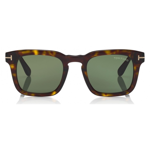 Tom Ford - Dax Sunglasses - Square Acetate Sunglasses - Dark Havana - FT0751 - Sunglasses - Tom Ford Eyewear